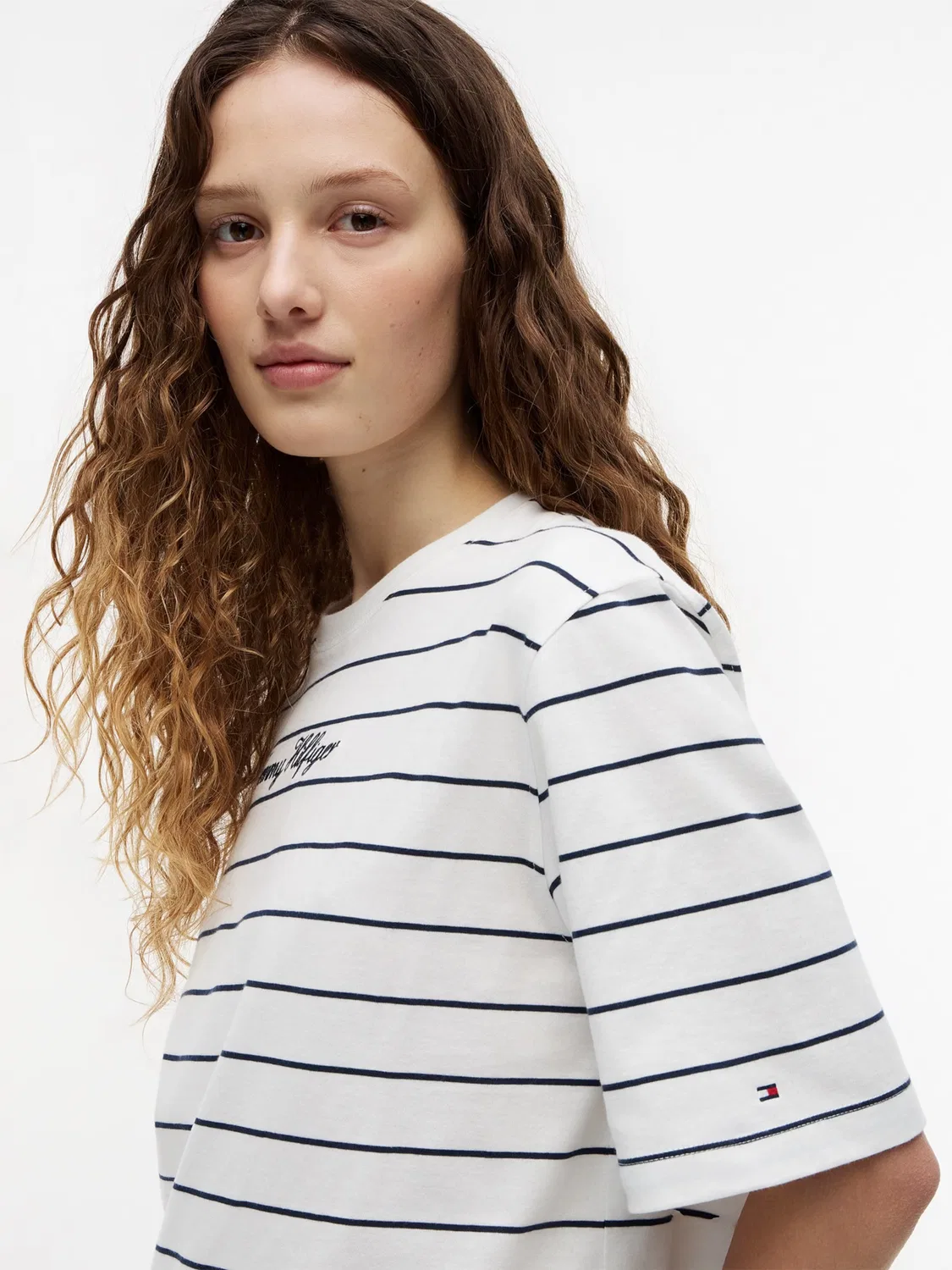 Футболка Tommy Hilfiger, Ecru — фото 2