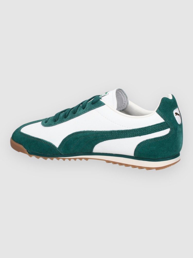 Кроссовки Puma Arizona Retro Sneakers, white/dark myrtle — фото 2