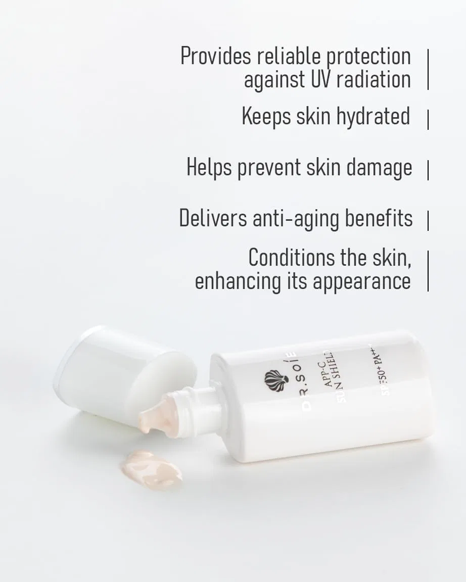 Солнцезащитный крем Doctor Sowa Amarance APP-C Sunshield SPF50+ PA++++ 30 мл — фото 2