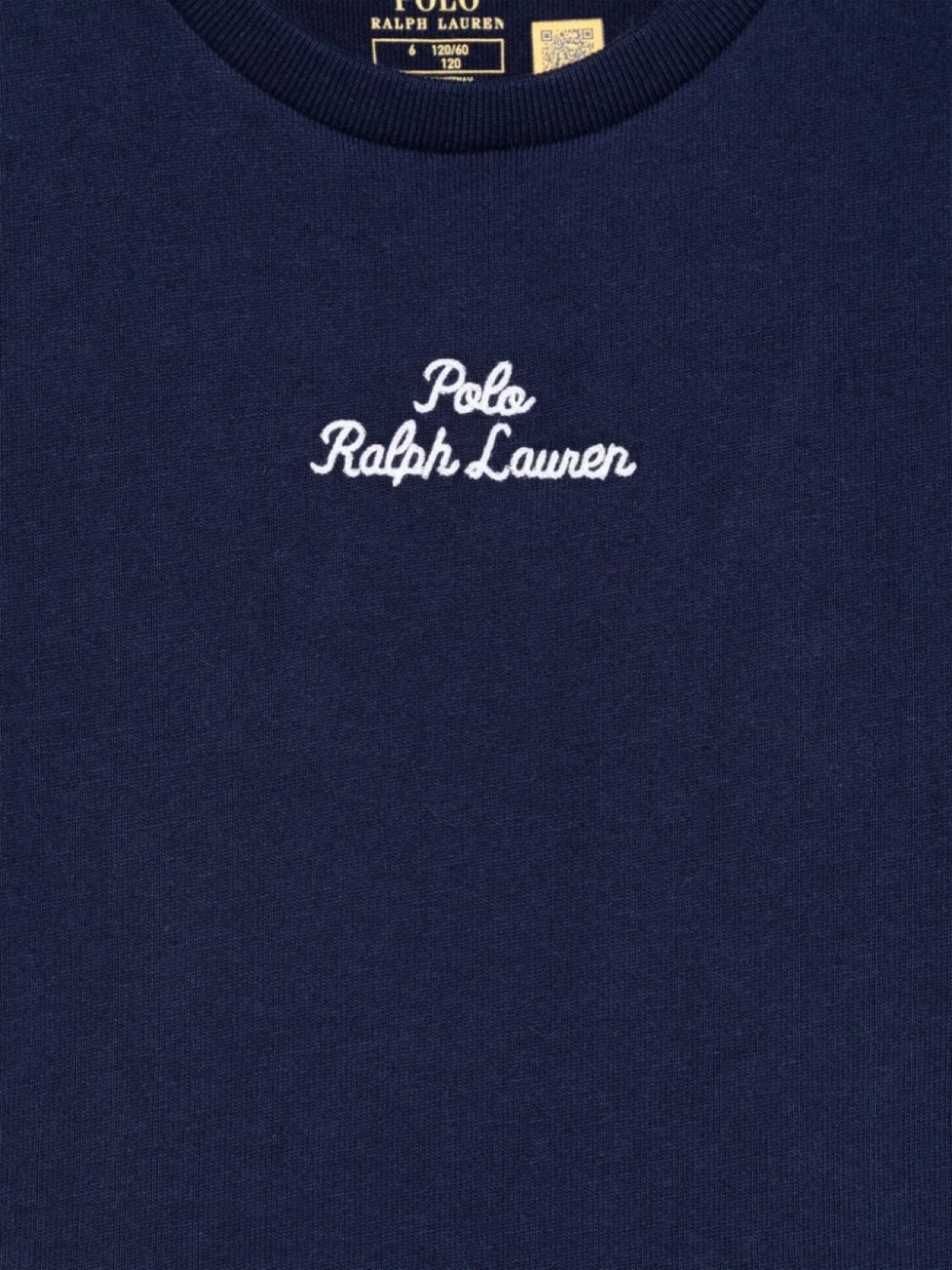 

Футболка Ralph Lauren Kids Polo Pony с вышивкой, синий