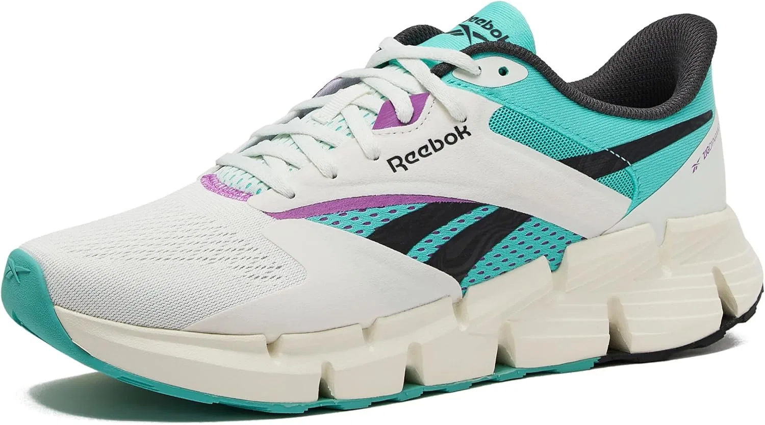 Кроссовки Reebok унисекс Zig Dynamica 5, Chalk Ai Aqua Vintage Chalk