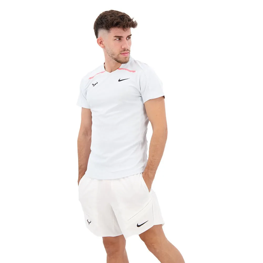 Футболка Nike Court Dri Fit Advantage Rafa, белый — фото 3