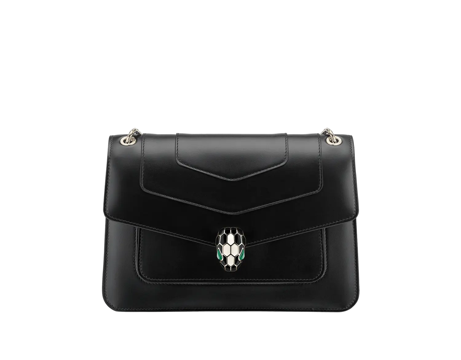 

Сумка через плечо Serpenti forever Bvlgari, черный