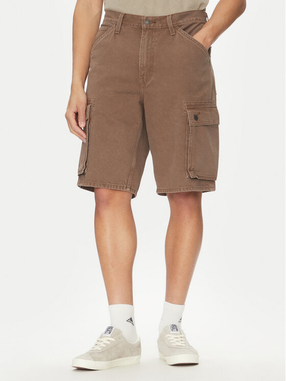 

Мешковатые джинсовые шорты 478 001GU-0003 Levi'S, коричневый