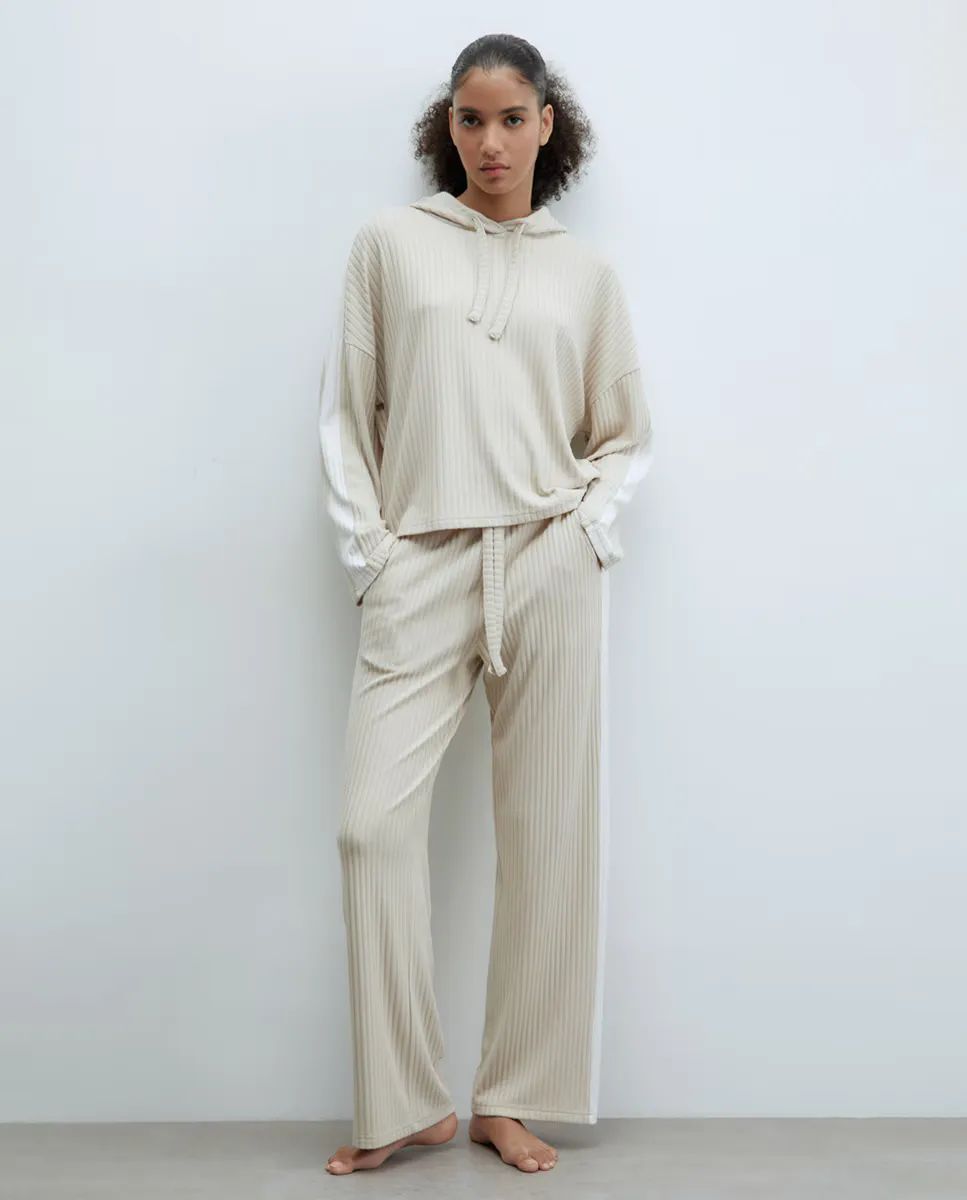 

Брюки в рубчик Sfera, цвет Camel