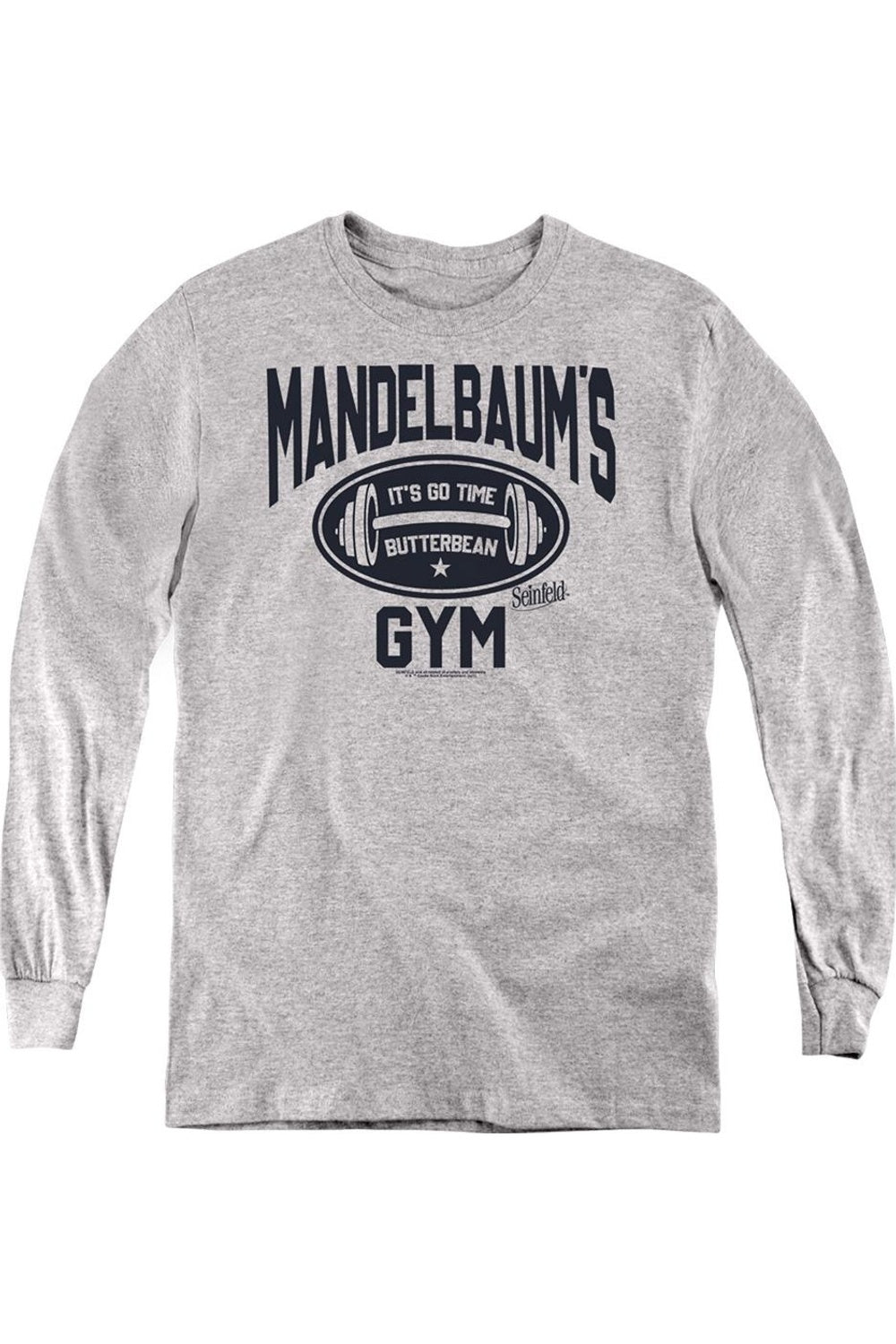 

Seinfeld Майделбаум Джим молодежный худи с длинным рукавом Gildan, Athletic Heather