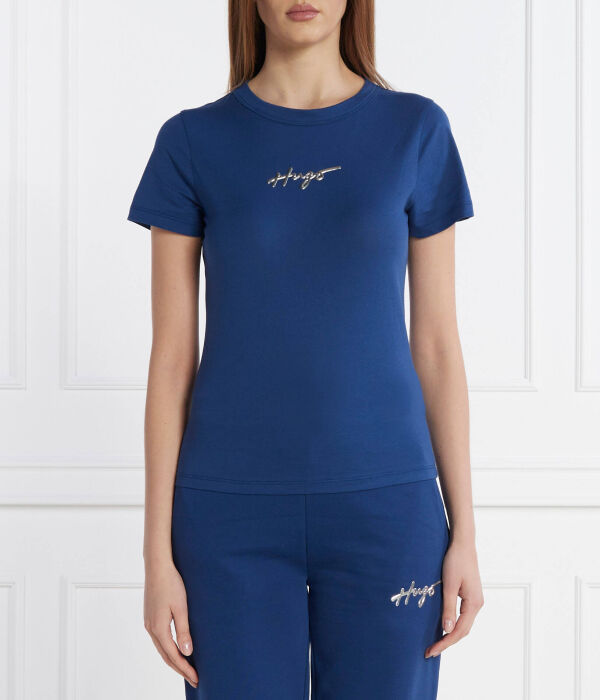 

Футболка классическая Hugo Tee 4 Regular Fit, синий