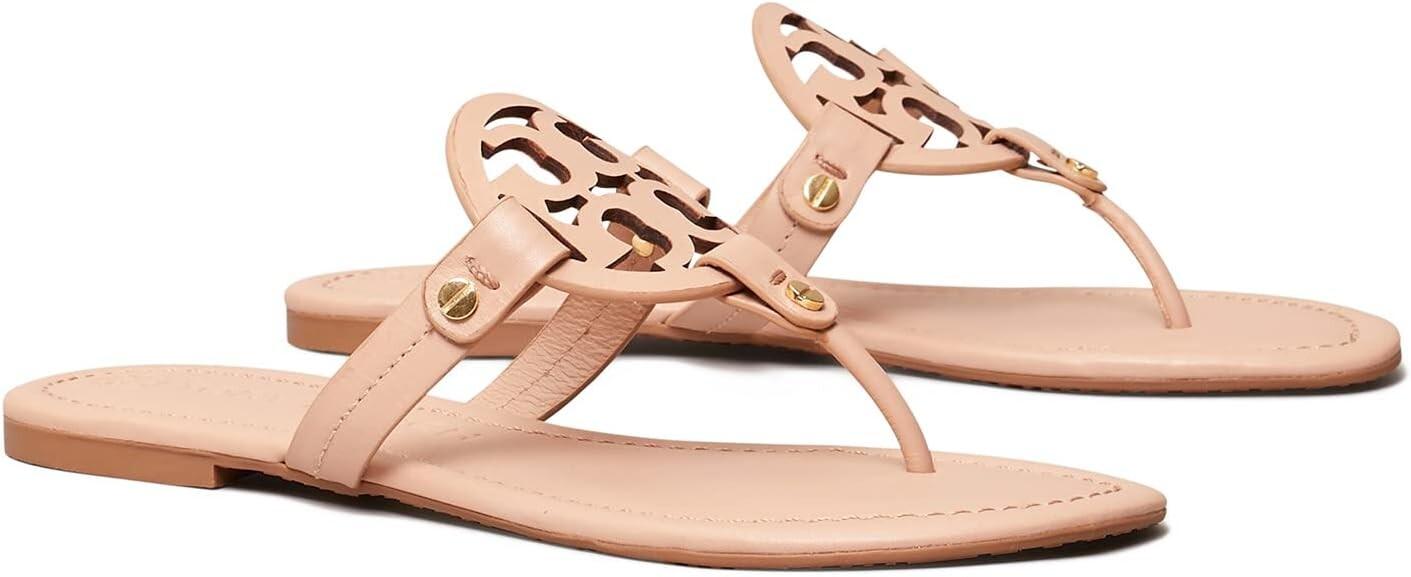 Шлепанцы Miller Sandal Tory Burch, цвет Light Makeup