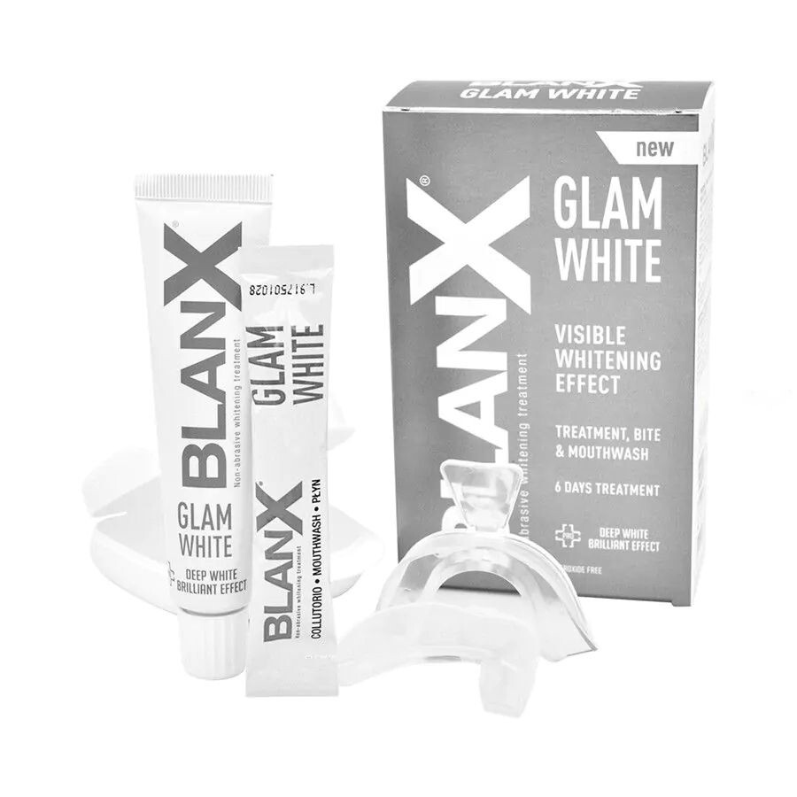 

Blanx Glam White 6-dniowa Kuracja Wybielająca подготовка к отбеливанию зубов, 1 шт.