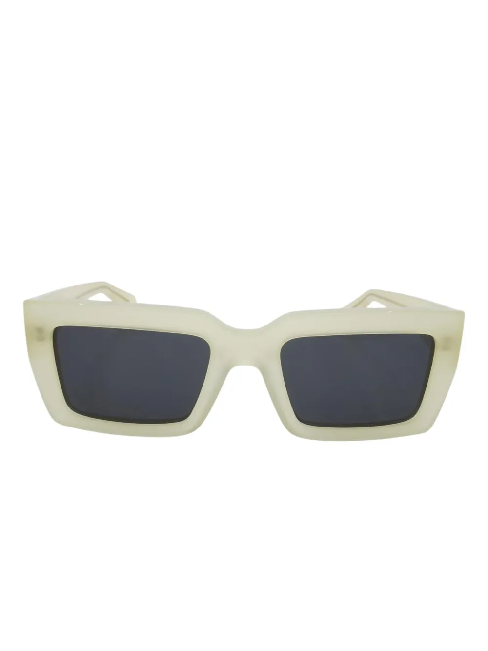 

Солнцезащитные очки в прямоугольной оправе Ferragamo Eyewear, белый