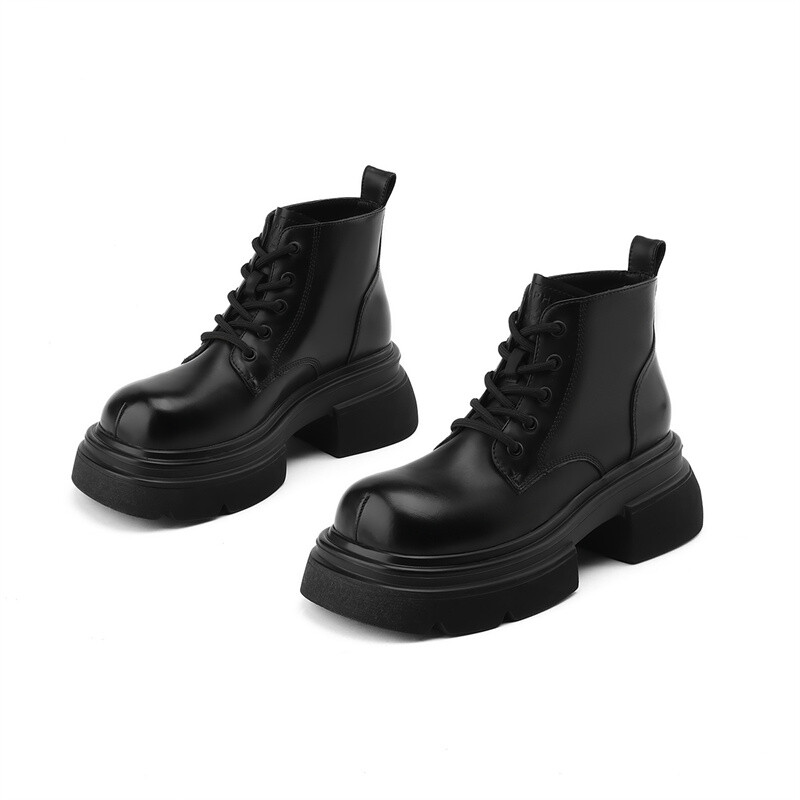 Ботинки женские Daphne Martin Boot на шнуровке, серый — фото 3