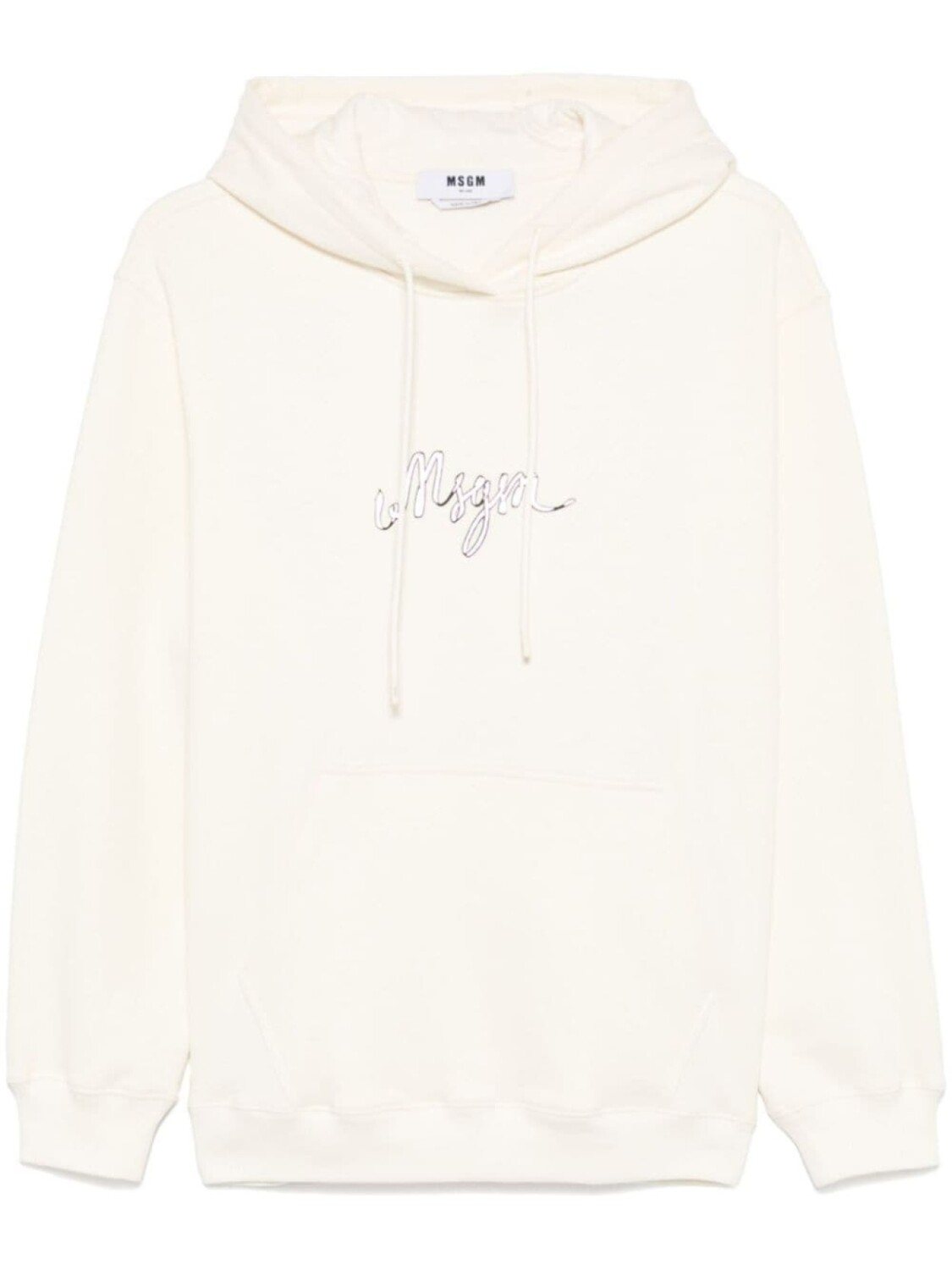 

MSGM худи с принтом, серый