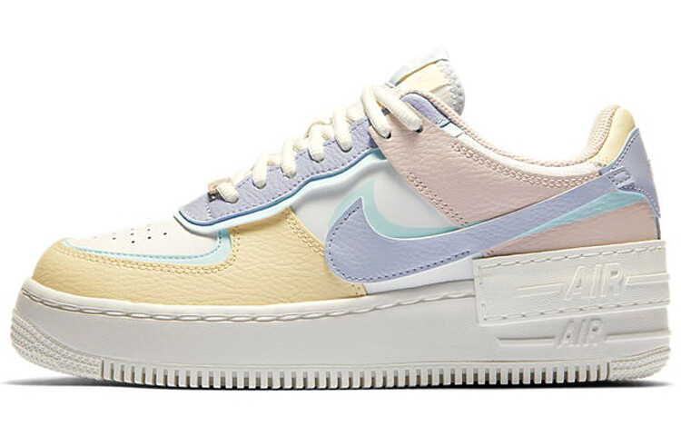 Nike Air Force 1 Low Shadow White Glacier Blue Ghost (женские)