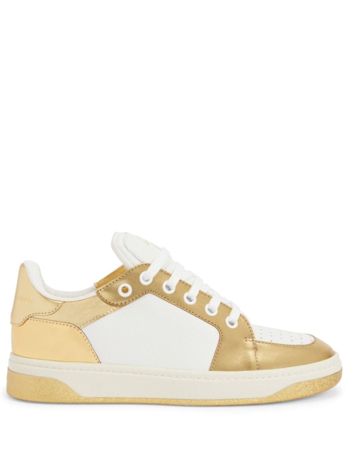 

Кроссовки Giuseppe Zanotti GZ94, белый/золотой