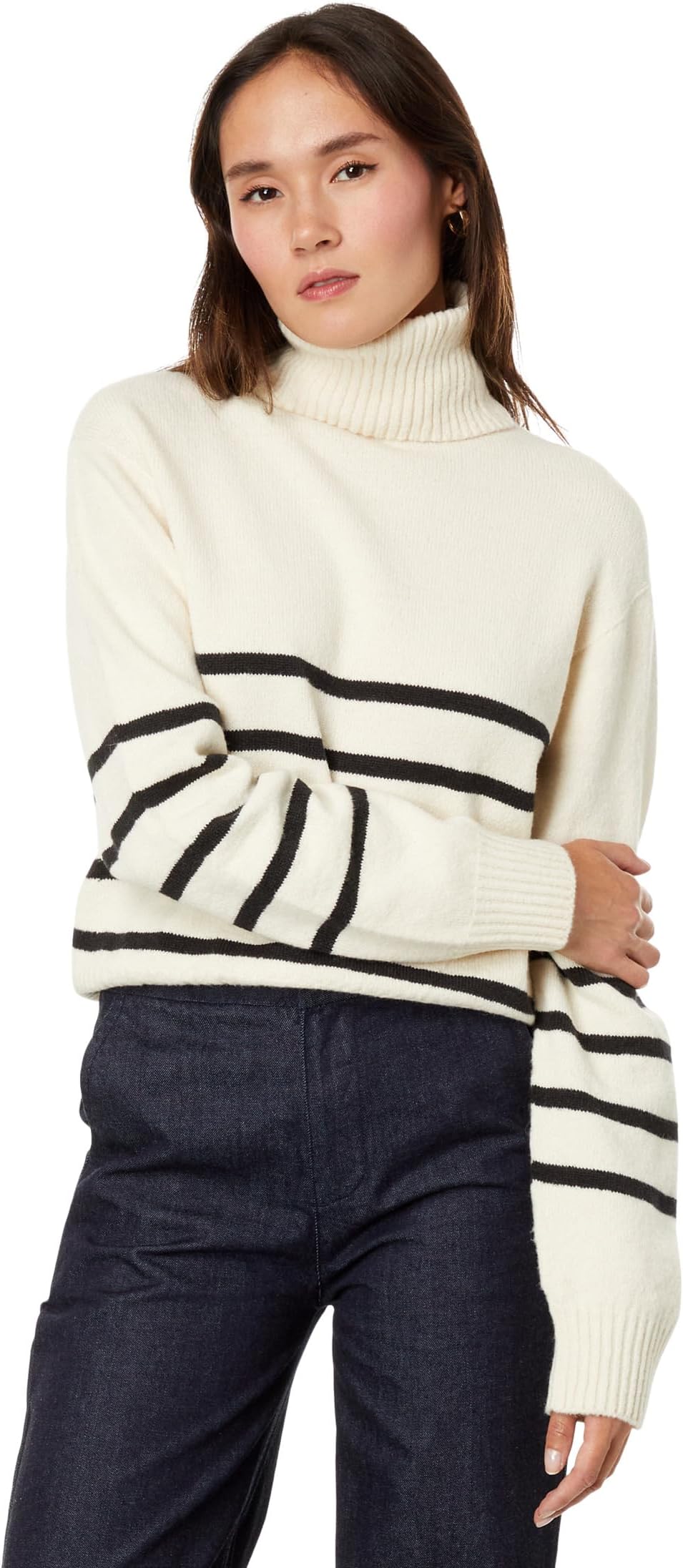 

Свитер AG Jeans Bellona Sweater, цвет Ivory Dust/True Black