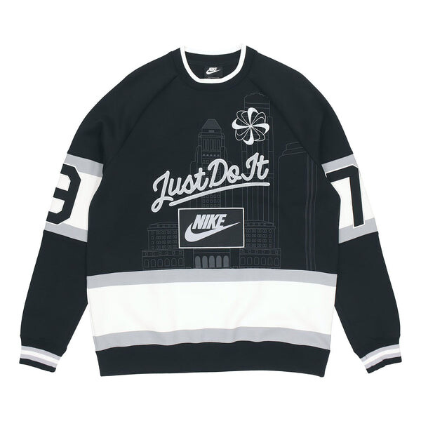 

Толстовка Men's Nike City Version Los Angeles Splicing Limited Black, черный