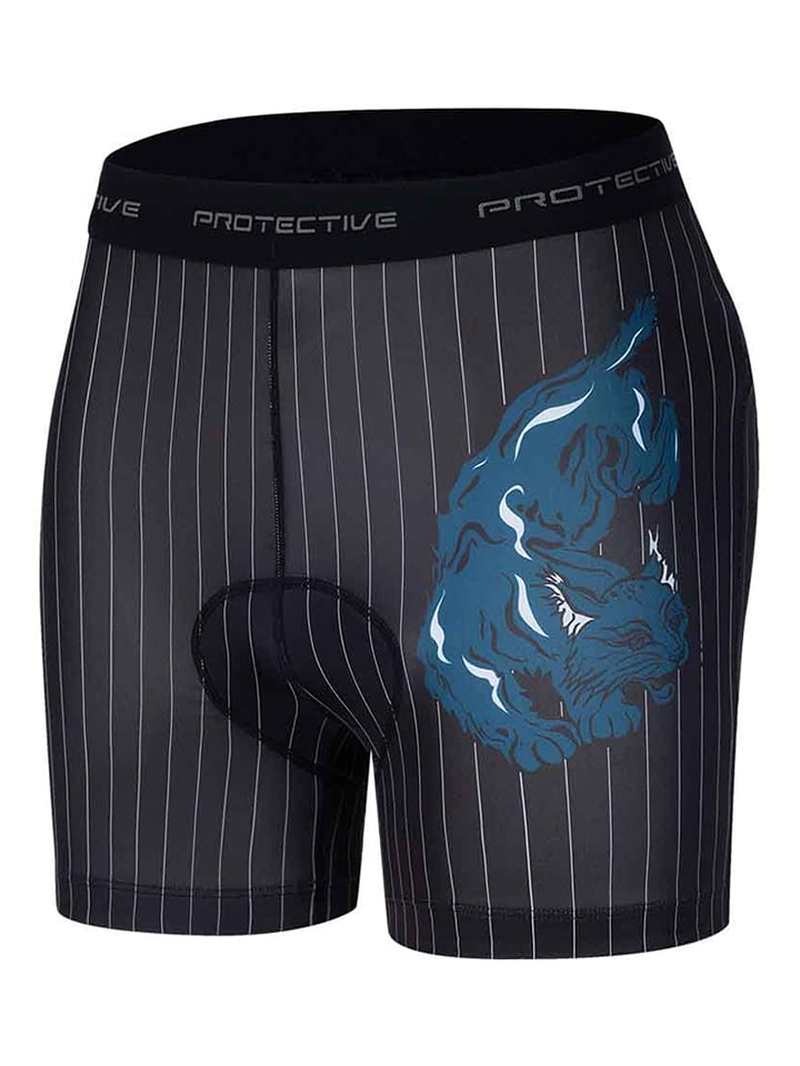 

Protective Велосипедные трусы "Mad Cat" антрацитового цвета