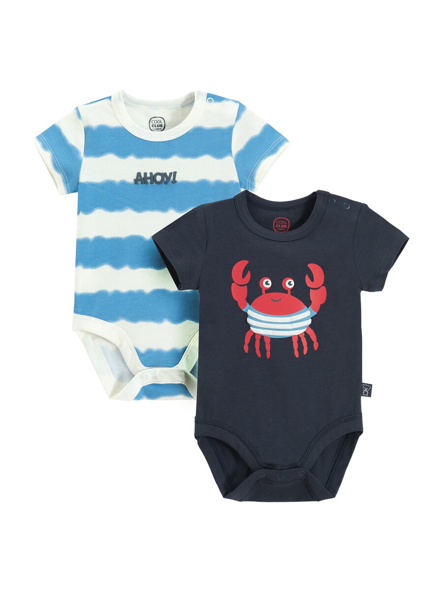 

Комбинезон Cool Club, цвет marine blue/Light blue/White