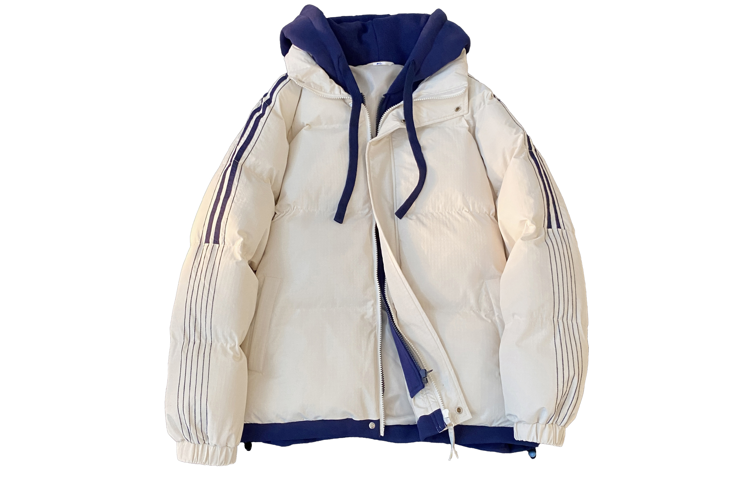 

WARRIOR Пуховик унисекс Huichao Open Ended Smile Collection, Apricot