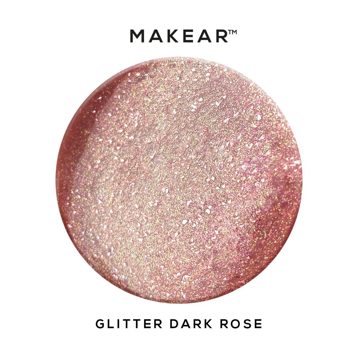 Makear Gel&Go GG27 Гель-строитель с блестками Dark Rose 50 мл — фото 2