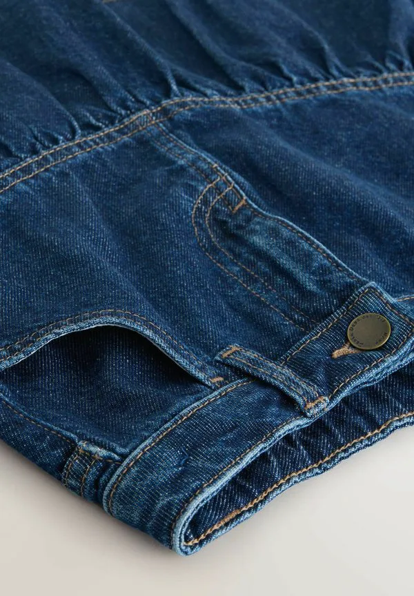 Мини-Юбка стандартного кроя Next, Denim Dark Wash — фото 2