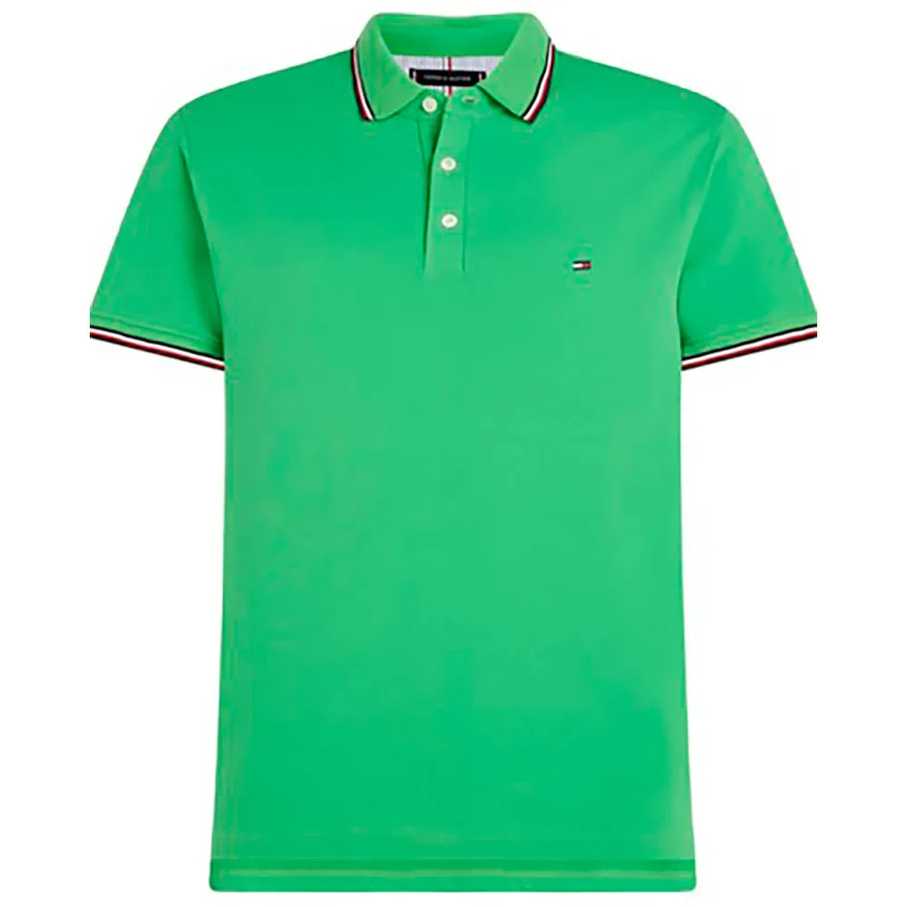 

Поло с коротким рукавом Tommy Hilfiger MW0MW30750, зеленый