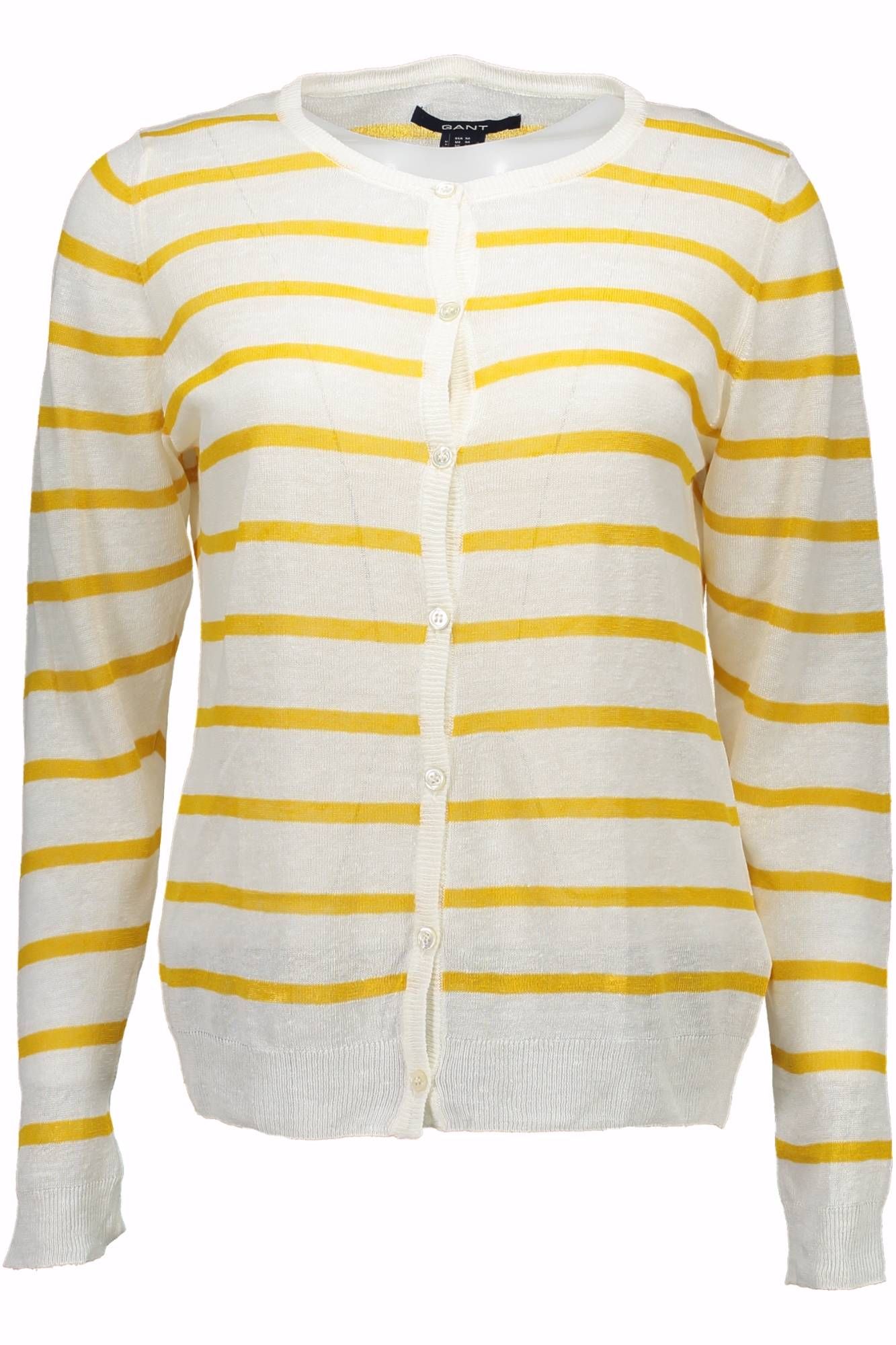 

Белый льняной женский кардиган Gant