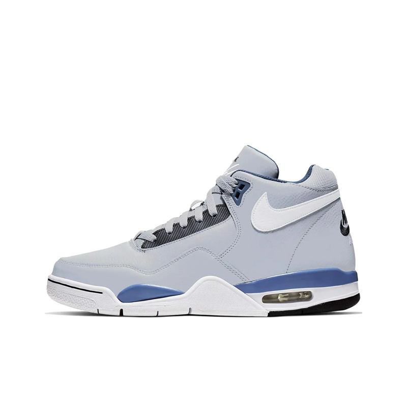 

Детские баскетбольные кроссовки Flight Legacy Mid Top Nike, серый/синий