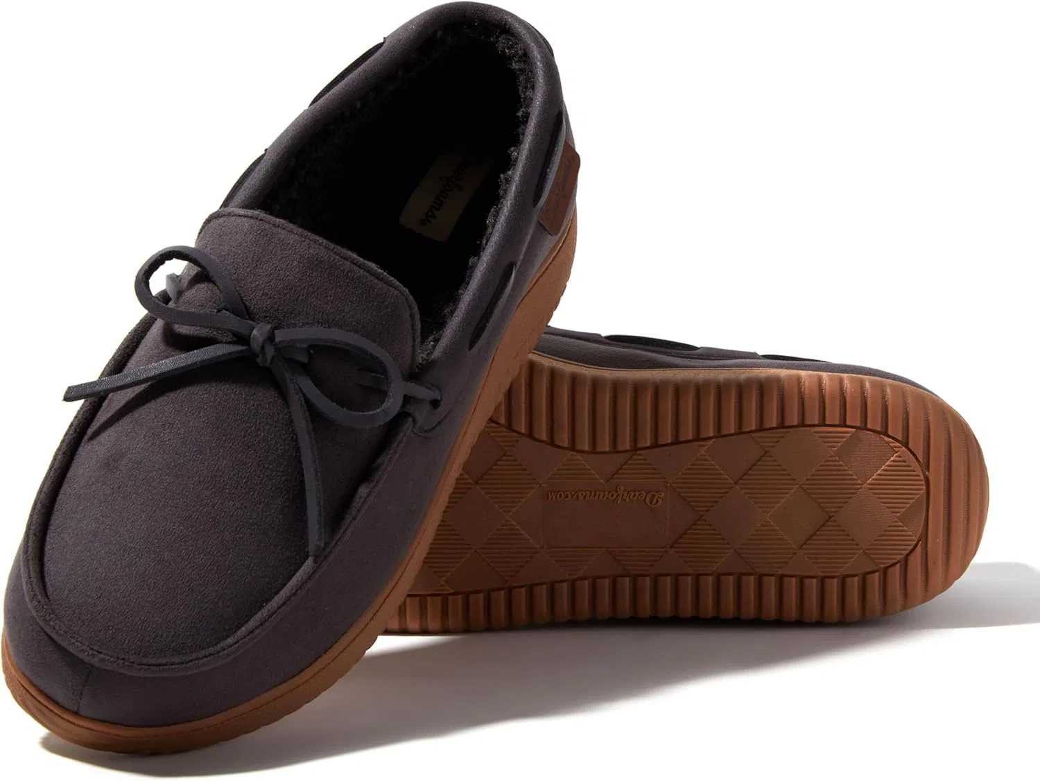 Мужские дышащие мокасины Dearfoams для дома и улицы, Pave Setting — фото 3