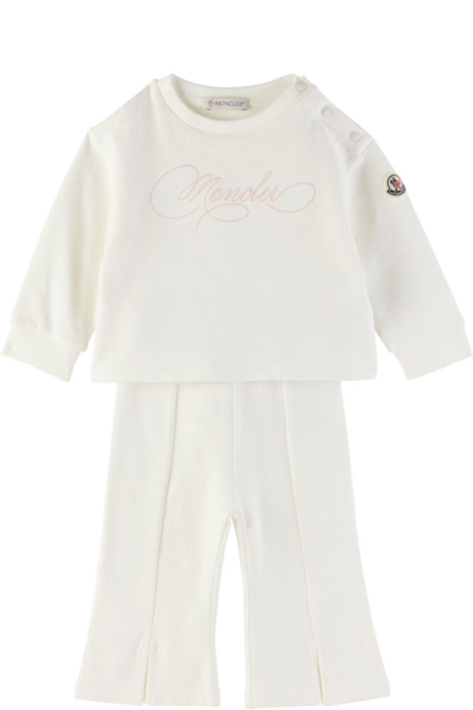 

Детский спортивный костюм с логотипом Off-White Moncler Enfant