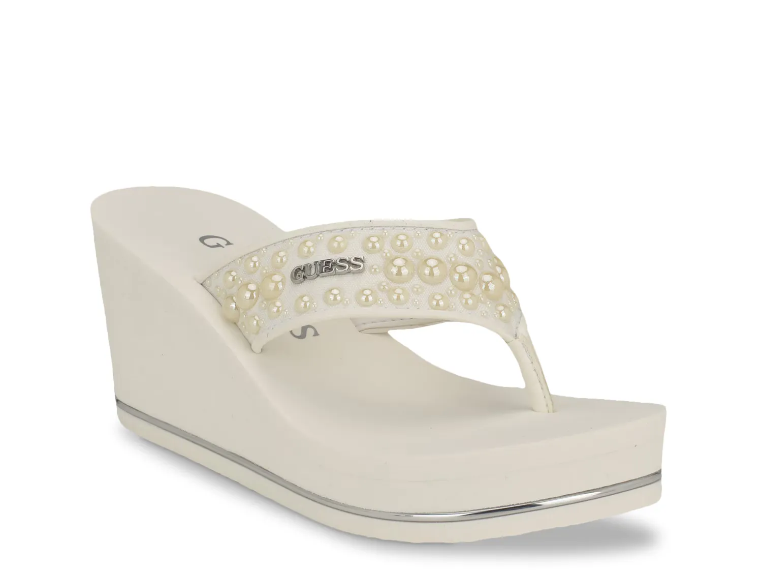 

Сандалии Silus Wedge Sandal Guess, белый