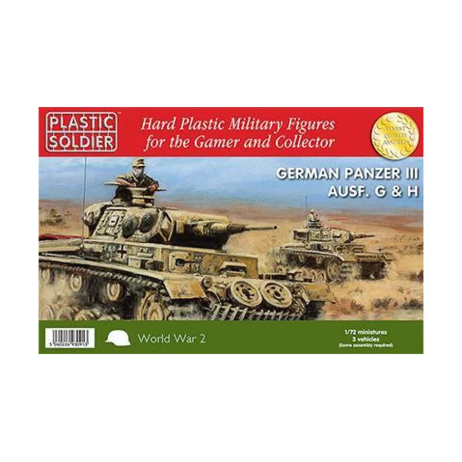 

Панцер III Ausf. Г и Ч, WWII Miniatures - Germany (1:72)