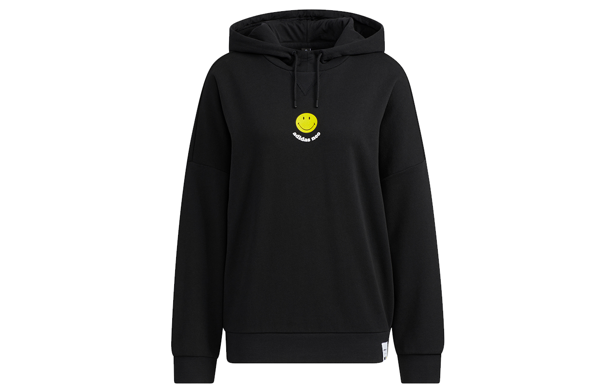 

Adidas Neo Свитшот Smiley X женский черный