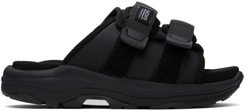 

Черные сандалии MOTO-Run Suicoke
