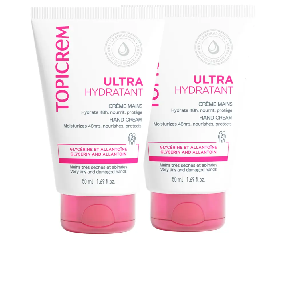 

Крем для тела Uh crema de manos ultra hidratante pack Topicrem, 2 x 50 мл.