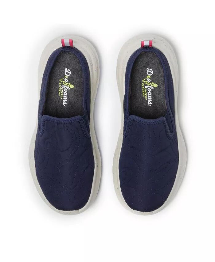 Женские легкие сабо Findley Slip-On Dearfoams, синий — фото 4