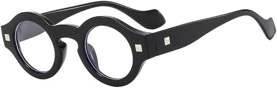 

Винтажные маленькие круглые панк-солнцезащитные очки для мужчин с заклепками, прозрачными линзами, солнцезащитные очки UV400 для женщин, серые солнцезащитные очки TYUVIVO, Grey Stripe Gray