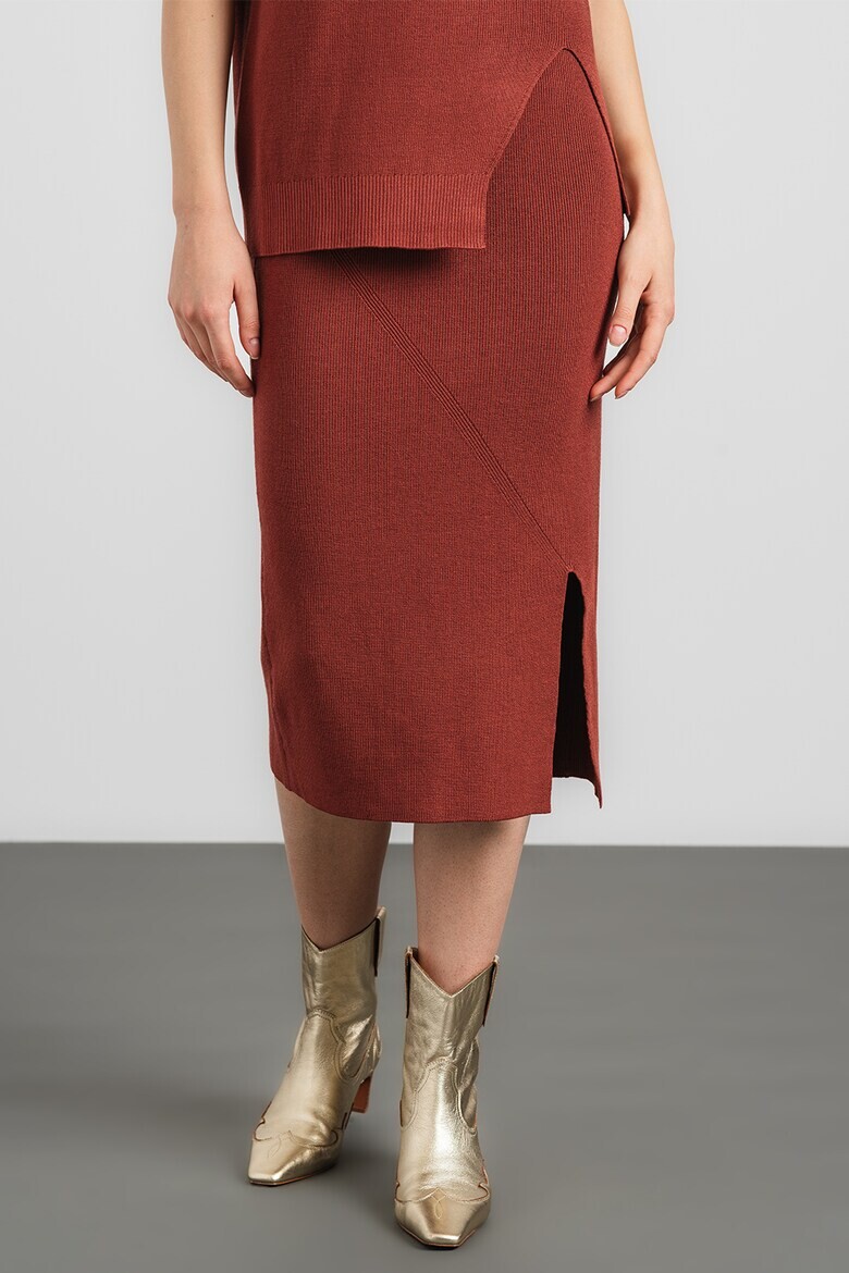 

Юбка тонкой вязки Dkny, красный