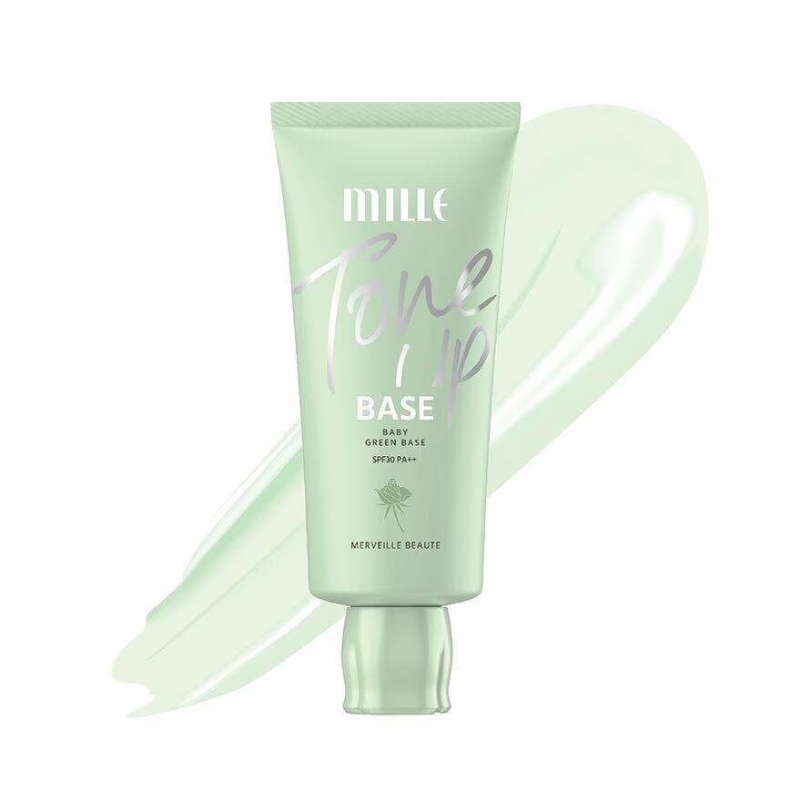 

Mille Super Whitening Rose Baby Green Base Face Fix SPF30 PA+++ 30г. Зеленый, Green