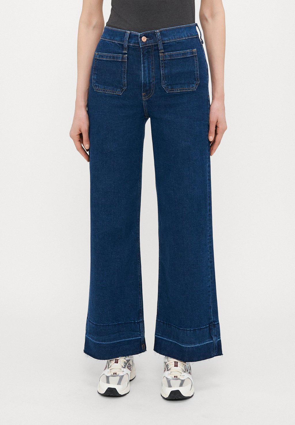 

Расклешенные джинсы STRIDE ANKLE GIBBONS Gap Tall, темно-синий