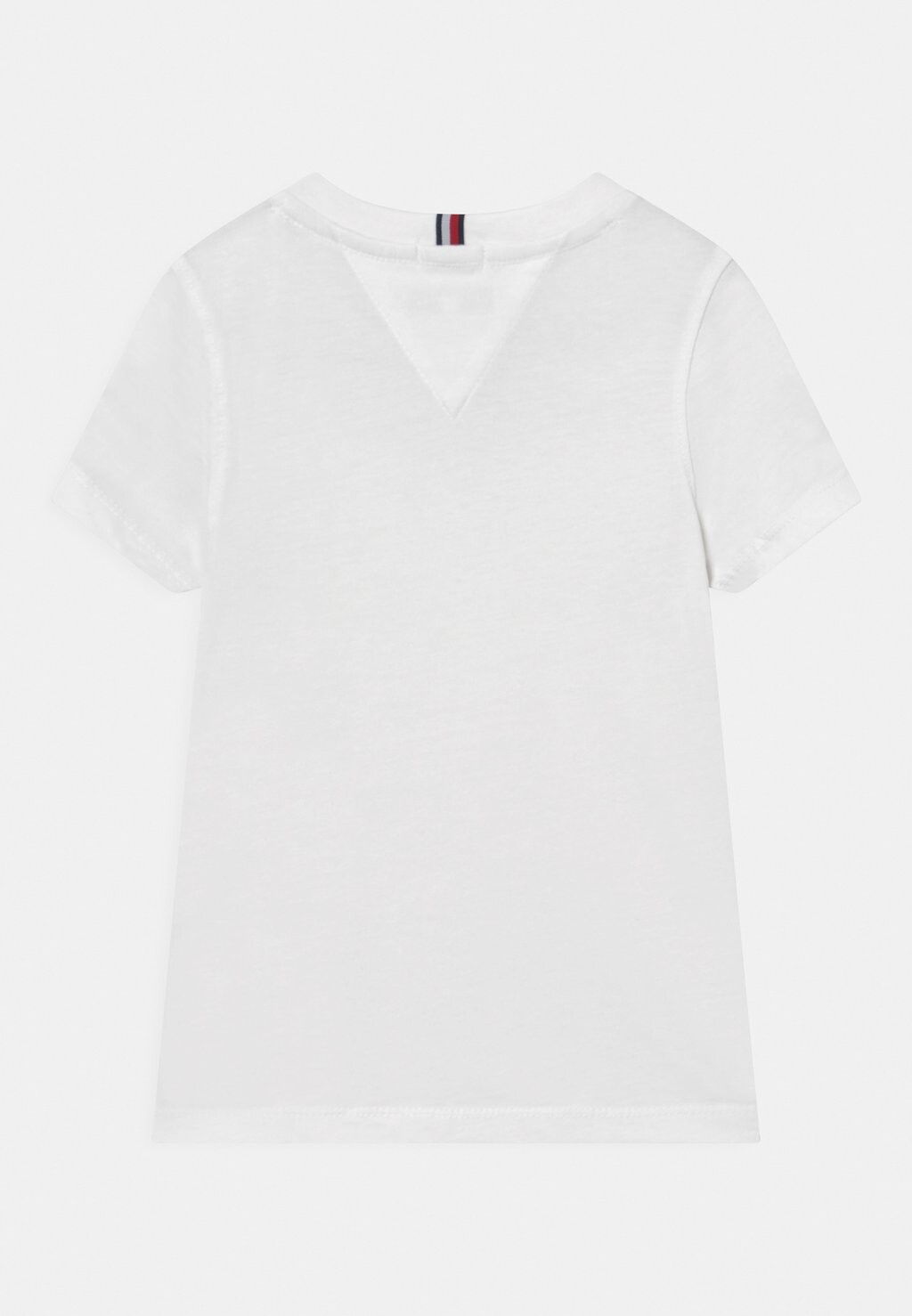 Футболка с набивным рисунком Essential Tee Tommy Hilfiger, белая — фото 3