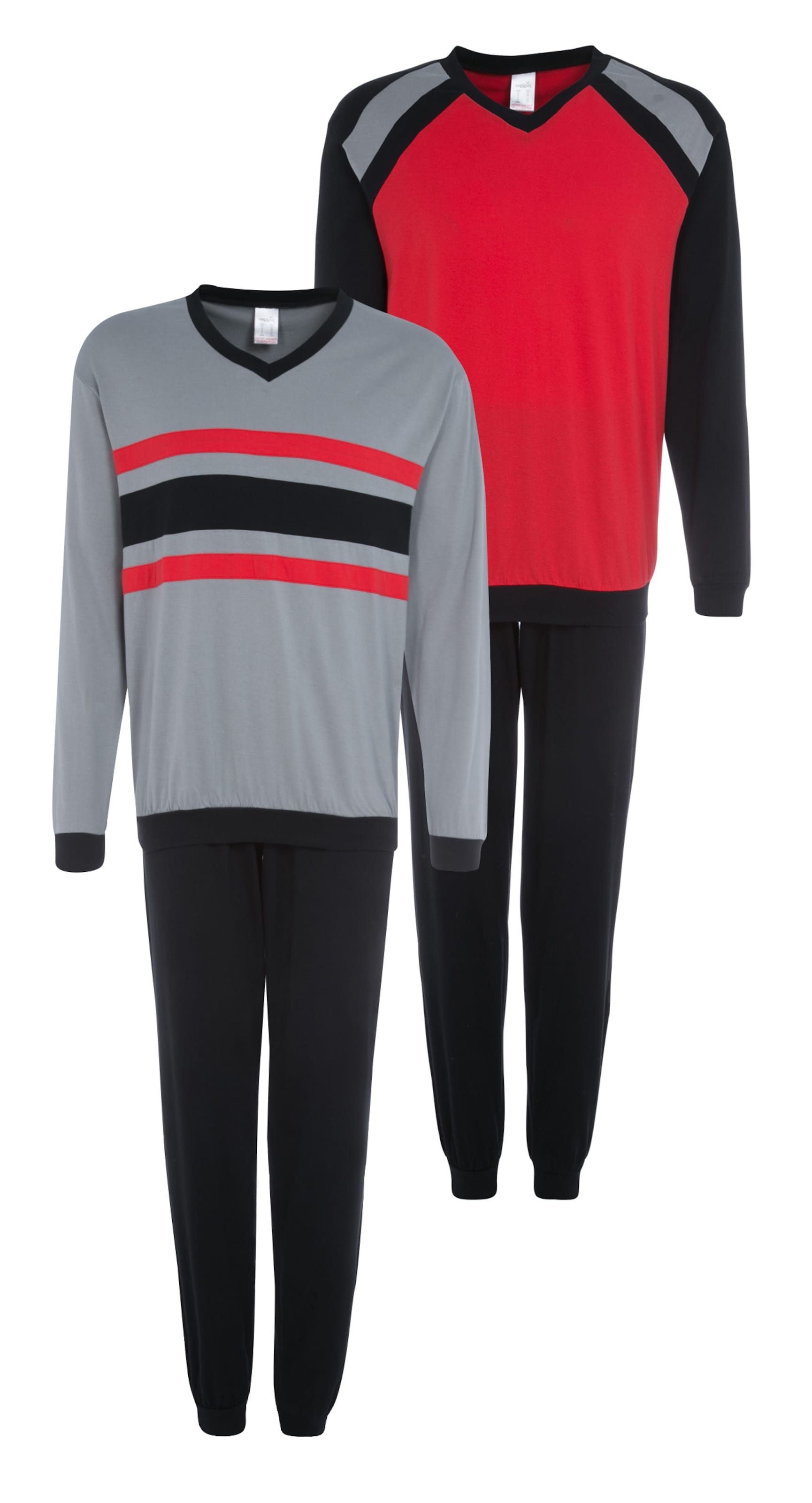 

LE JOGGER Длинная пижама в черном цвете