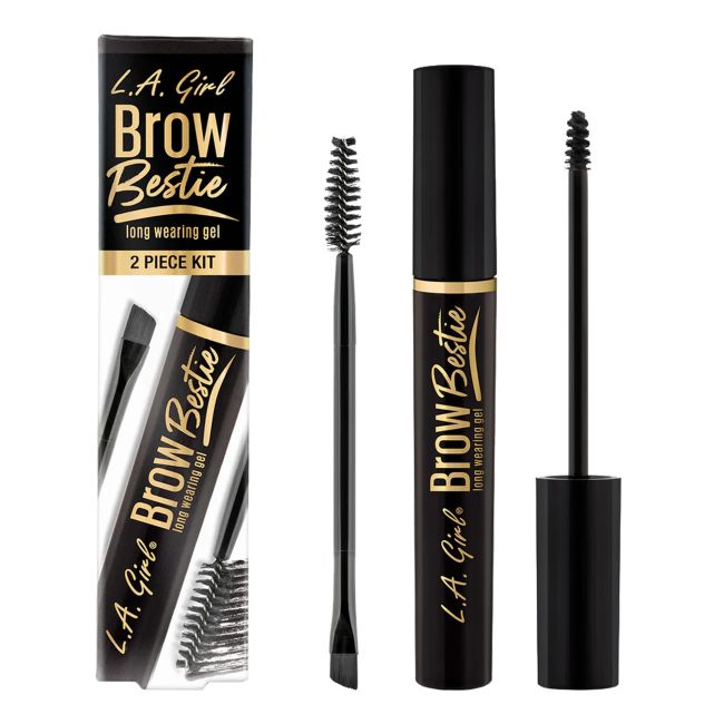 

Brow bestie стойкий гель для бровей + щеточка L.A. Girl, цвет soft black, 2,5 мл