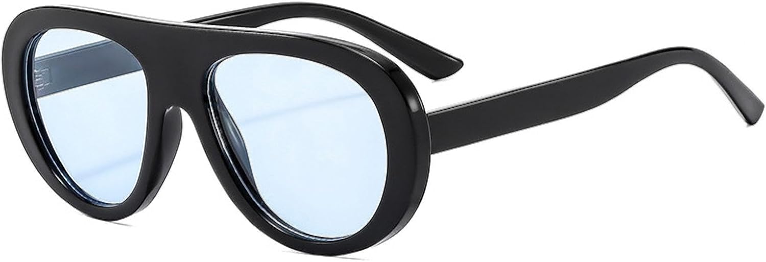 

Винтажные женские солнцезащитные очки с леопардовым принтом, конфетные оттенки, защита от УФ-излучения UV400; мужские модные солнцезащитные очки в стиле панк VVTWSSW, Black Blue