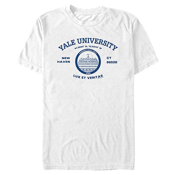 

Футболка с принтом Yale New Haven Connecticut Licensed Character