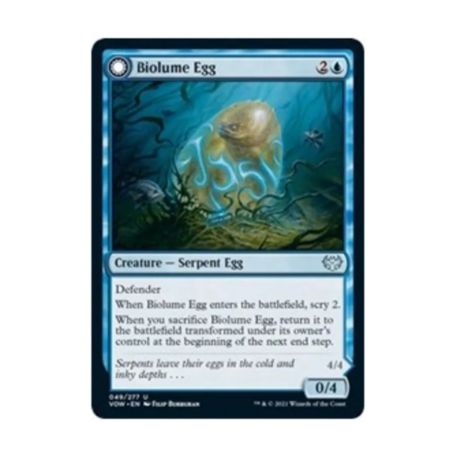 

CCG Биолюмное яйцо (U), MTG - Innistrad: Crimson Vow