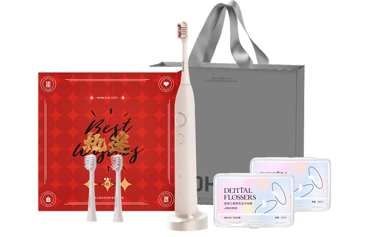 Электрическая зубная щетка Festival Box B1 JOKISS, Holiday Limited Edition-Obsessed Frost White — фото 4