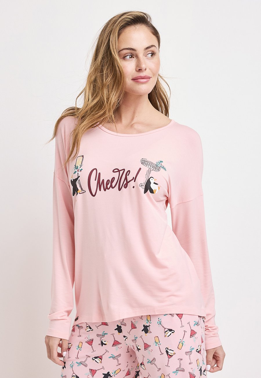 

Пижамный топ Jockey SUPERSOFT LOUNGE, Blushing Rose/Coral