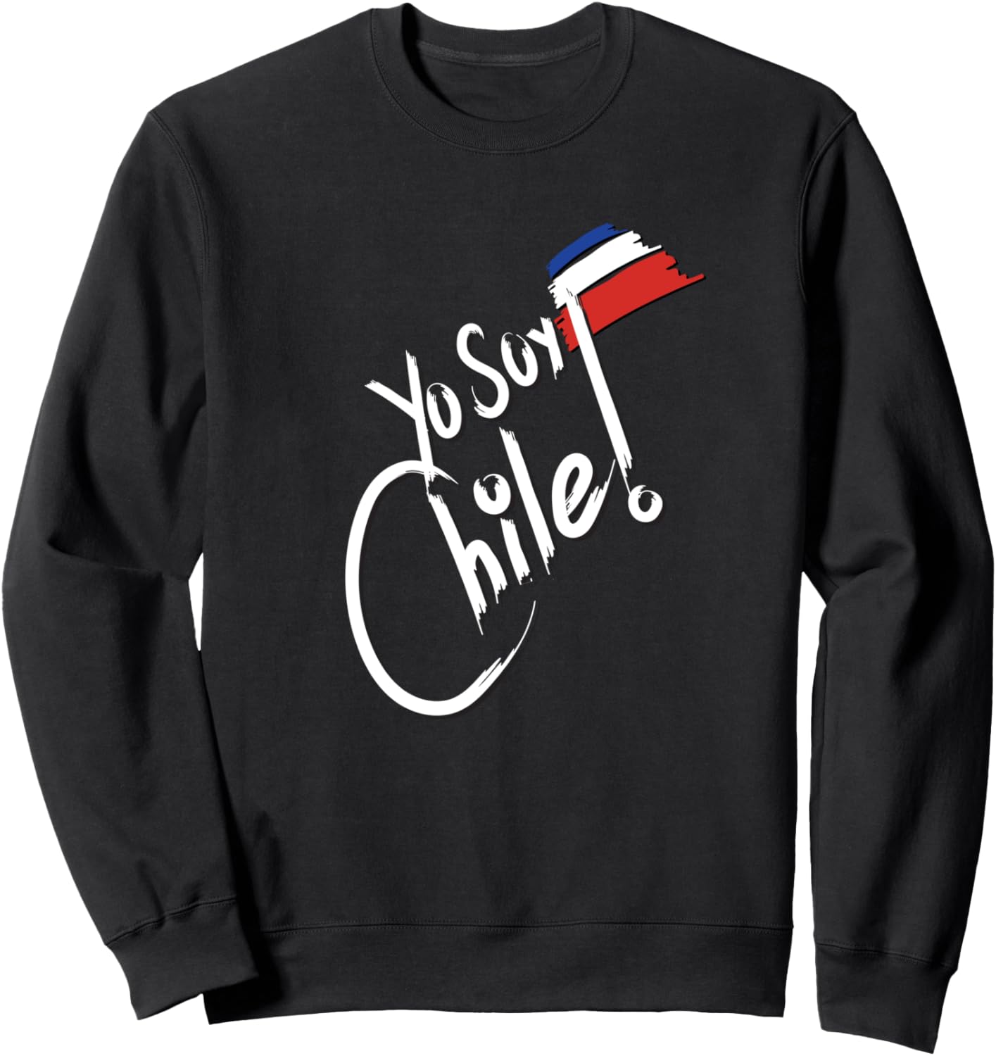 

Толстовка с флагом Чили Chile, черный