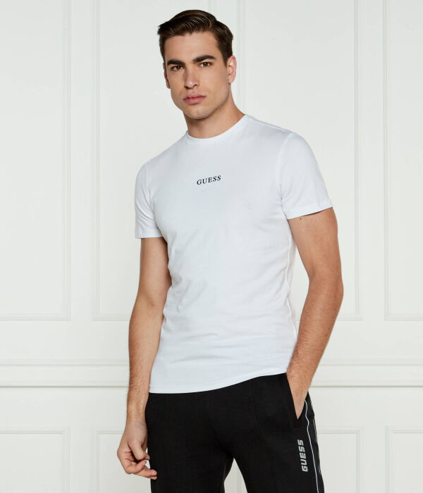 

Футболка джо сингл Regular fit Guess Underwear, белый